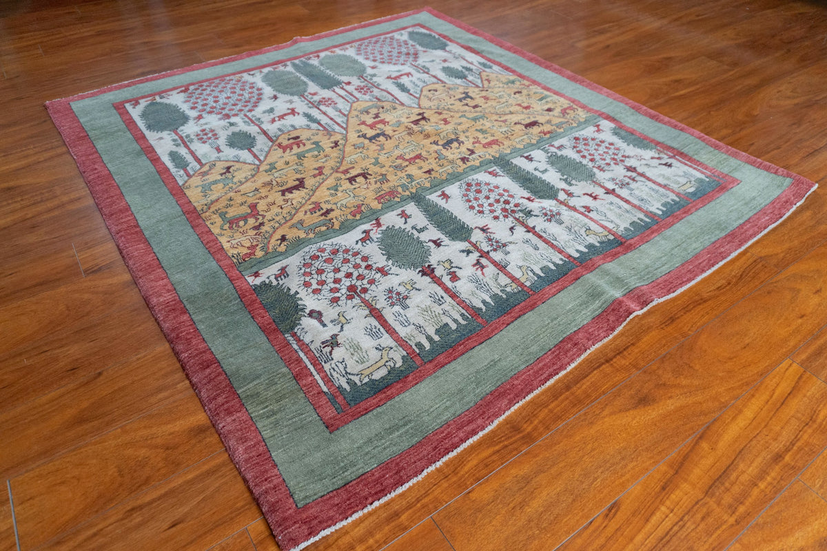 5'4"x5'10" Bakhshayesh, Tribal