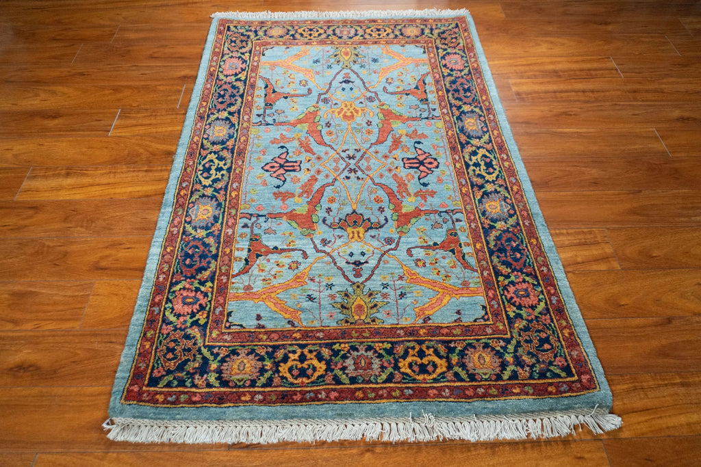 3'8"x5'6" Bijar, Tribal (Garous)