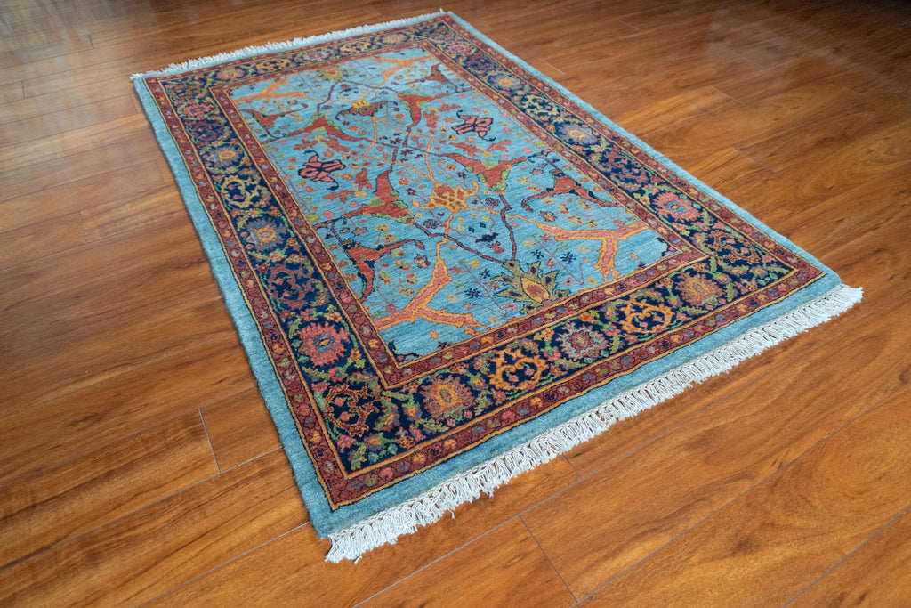 3'8"x5'6" Bijar, Tribal (Garous)