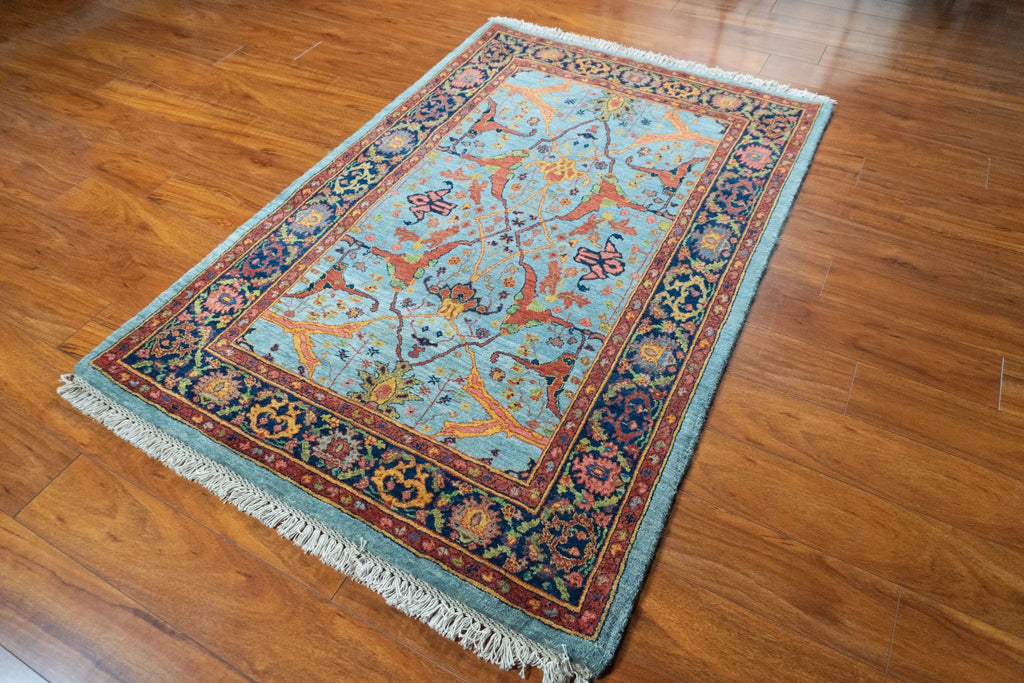 3'8"x5'6" Bijar, Tribal (Garous)