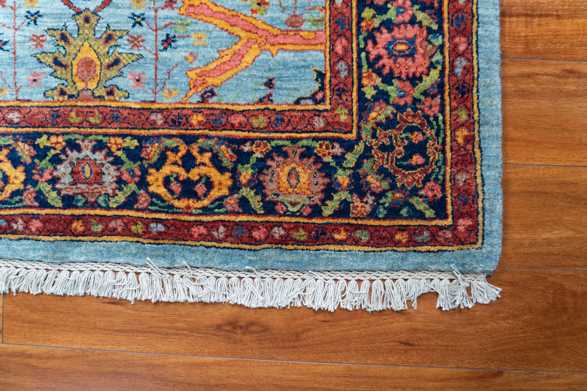 3'8"x5'6" Bijar, Tribal (Garous)