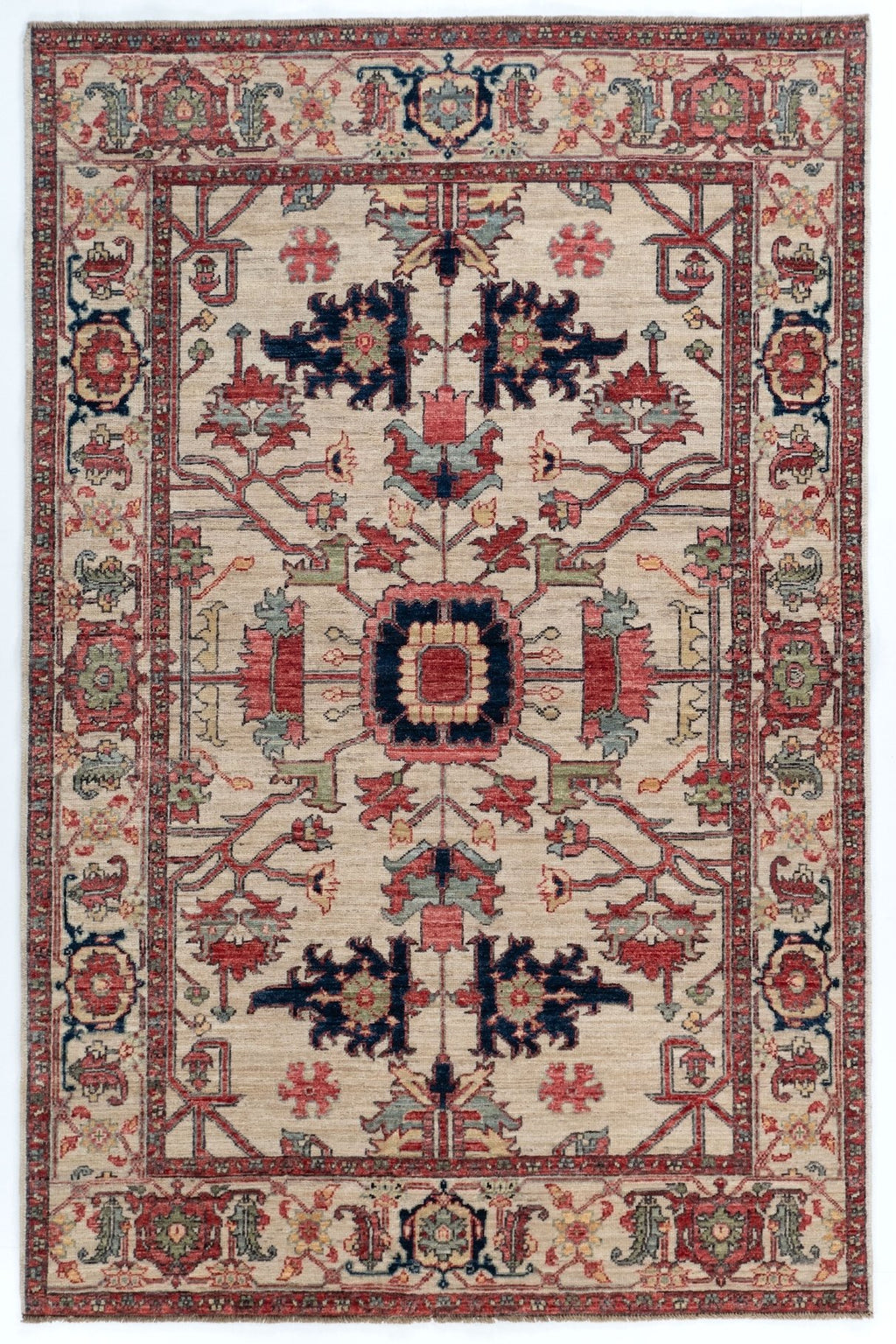 4x6 Serapi Tribal Rug