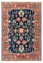 4x6 Serapi Afghan Tribal Rug