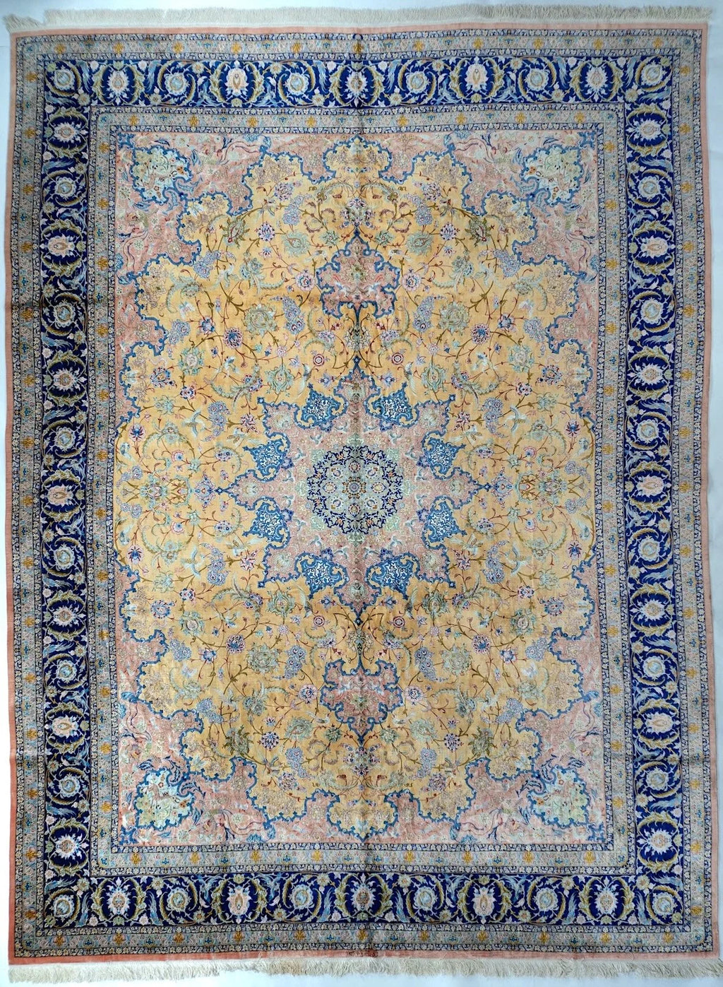 10x14 Qum Persian Traditional Rug