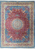 10x14 Qum Persian Traditional Rug