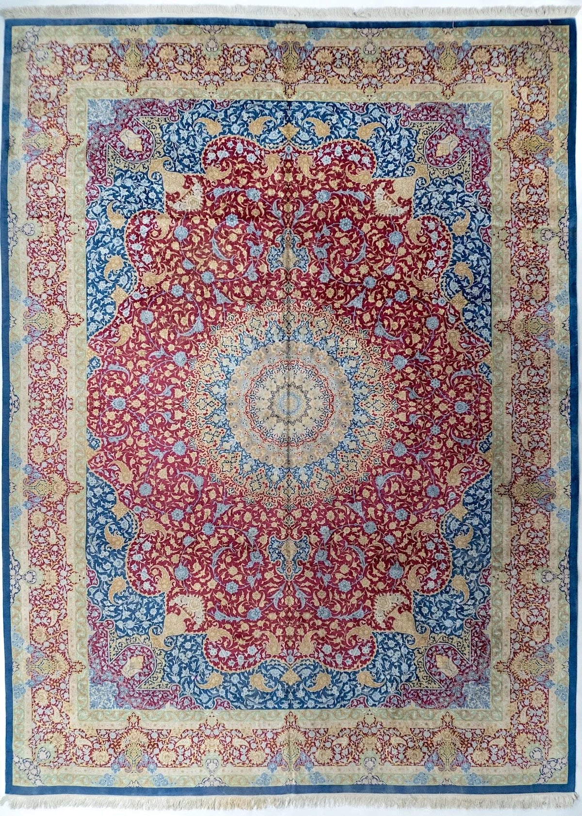 10x14 Qum Persian Traditional Rug