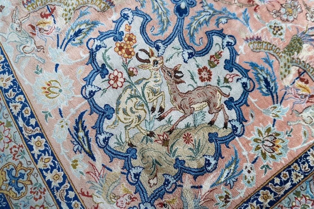 9'8"x12'9" Silk Qum