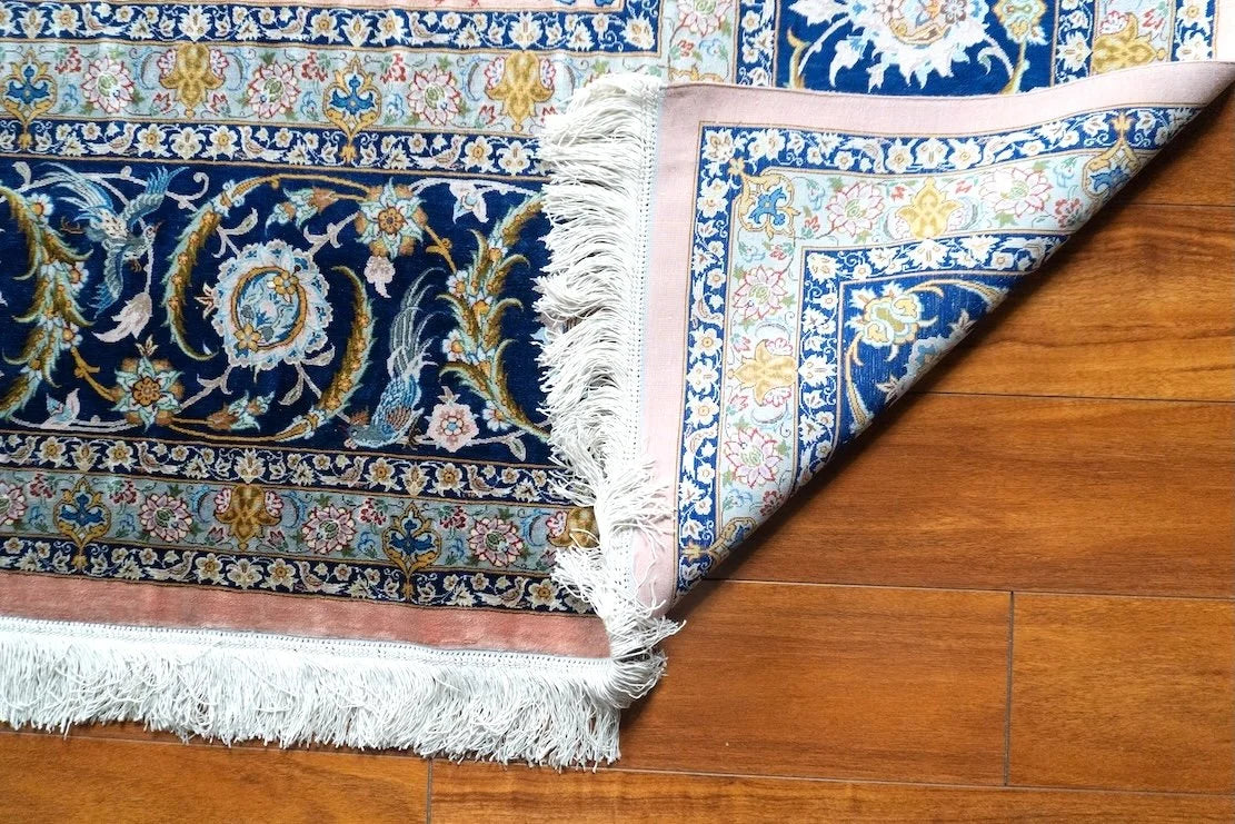 9'8"x12'9" Silk Qum