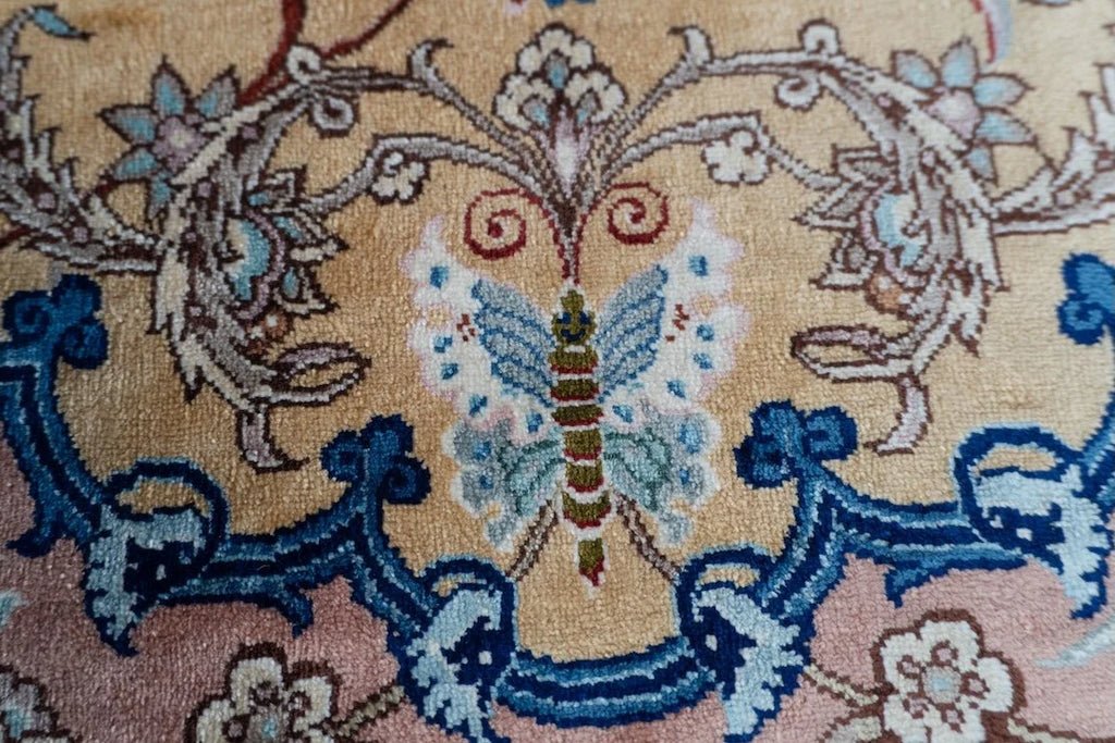 9'8"x12'9" Silk Qum