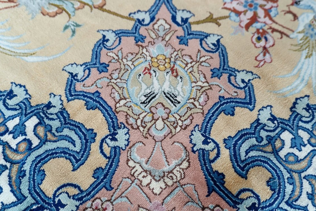 9'8"x12'9" Silk Qum