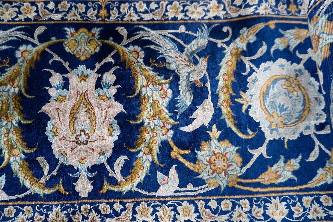 9'8"x12'9" Silk Qum