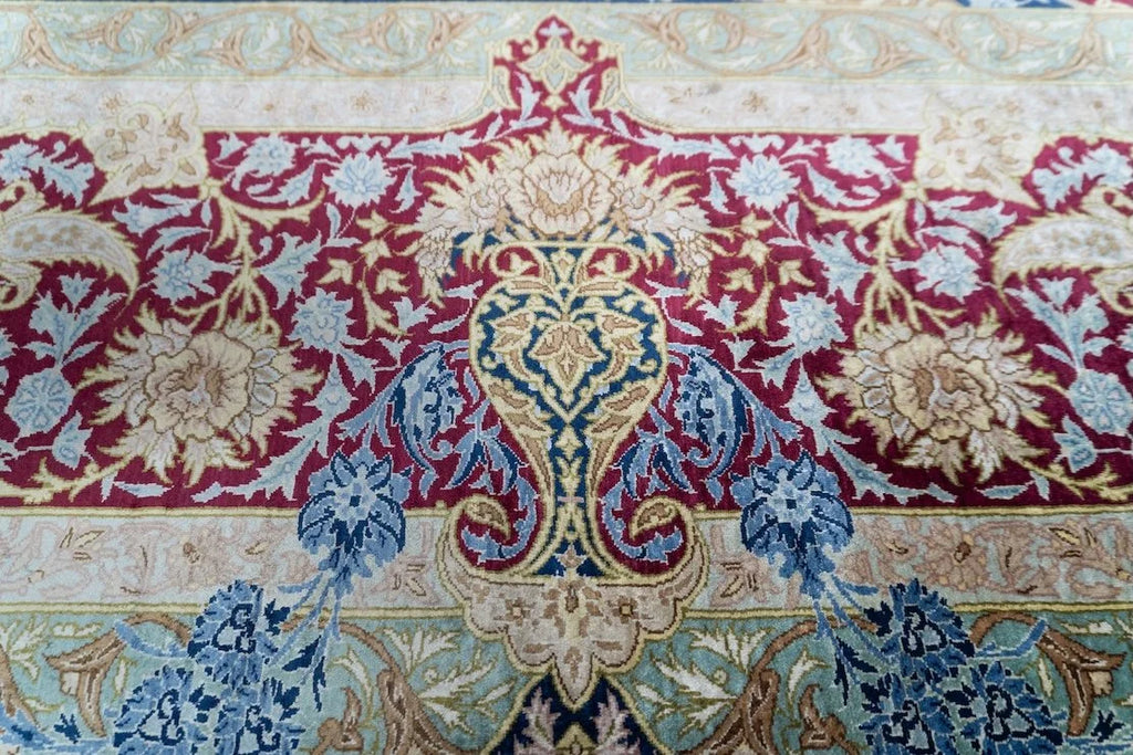 9'10"x13'2" Silk Qum