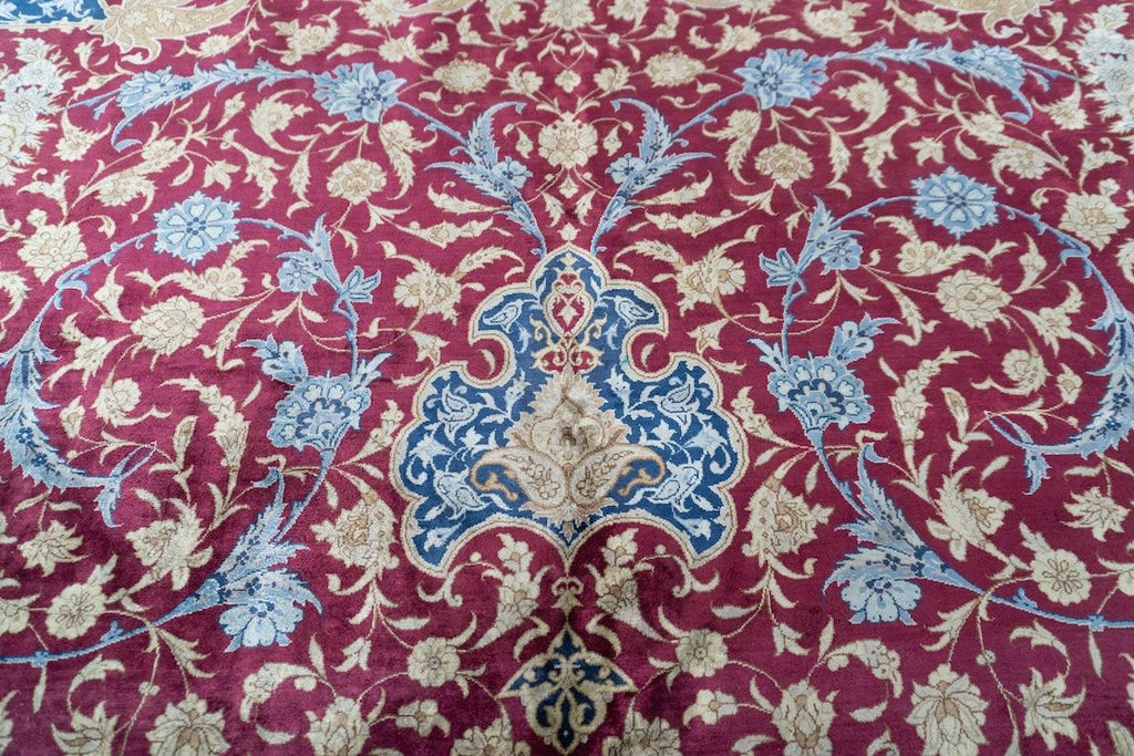 9'10"x13'2" Silk Qum