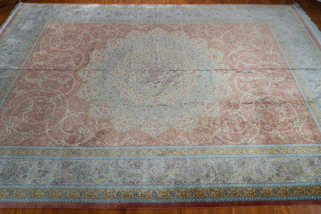 10'2"x13'8" Silk Qum
