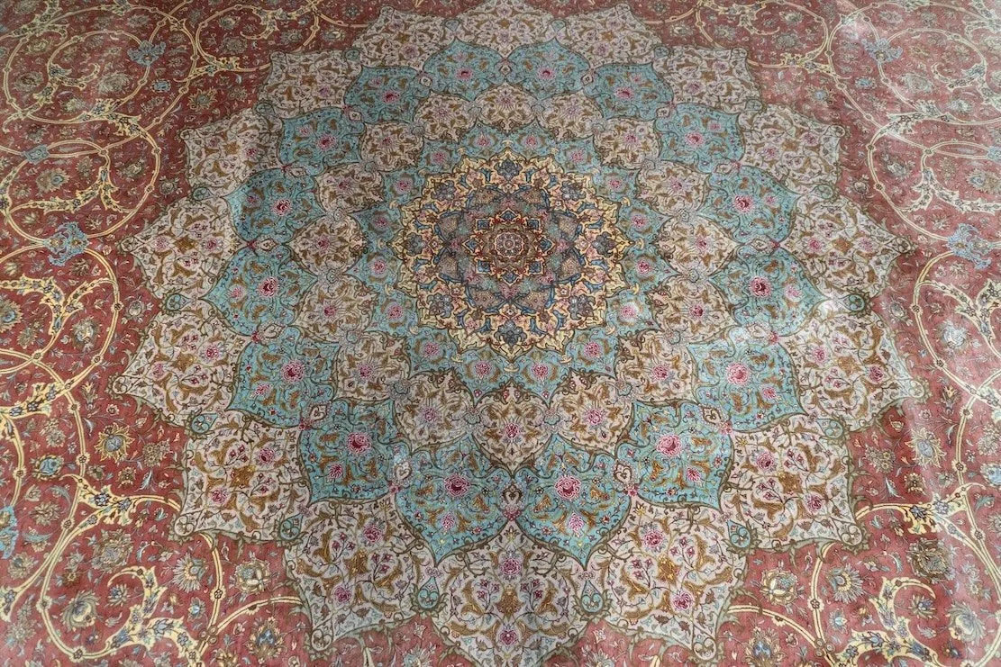 10'2"x13'8" Silk Qum