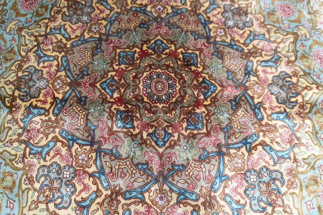 10'2"x13'8" Silk Qum
