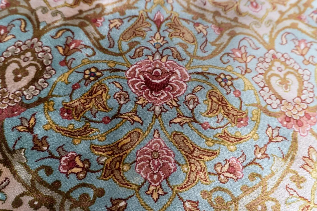 10'2"x13'8" Silk Qum