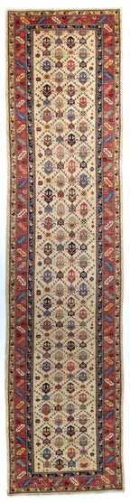 Runner Shirvan Afghan Tribal Rug