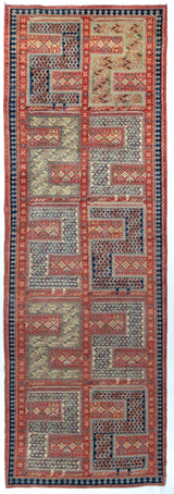 3'8"x11'3" Verneh, Tribal