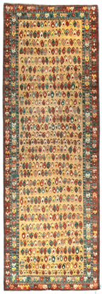 4'x12' Boteh, Tribal