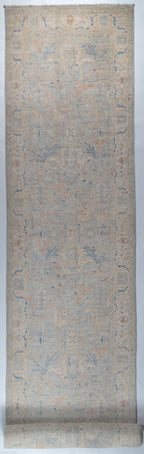 Runner Oushak Afghan Traditional Rug