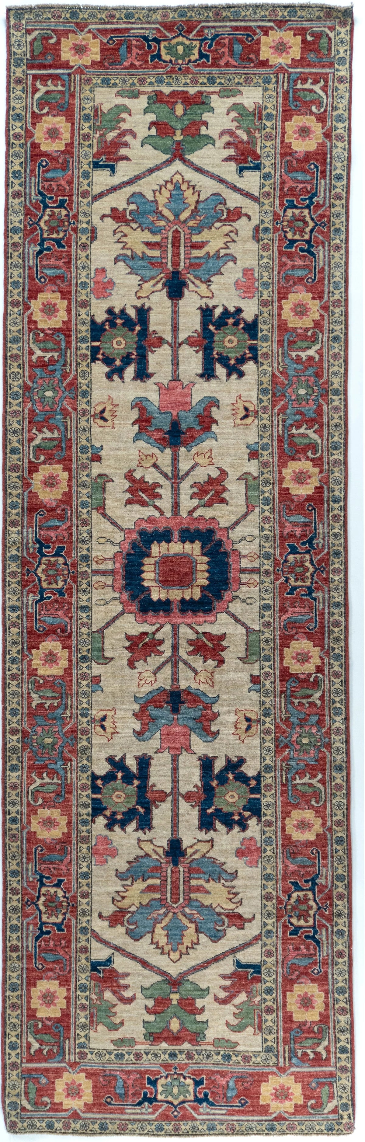 Runner Serapi Afghan Tribal Rug