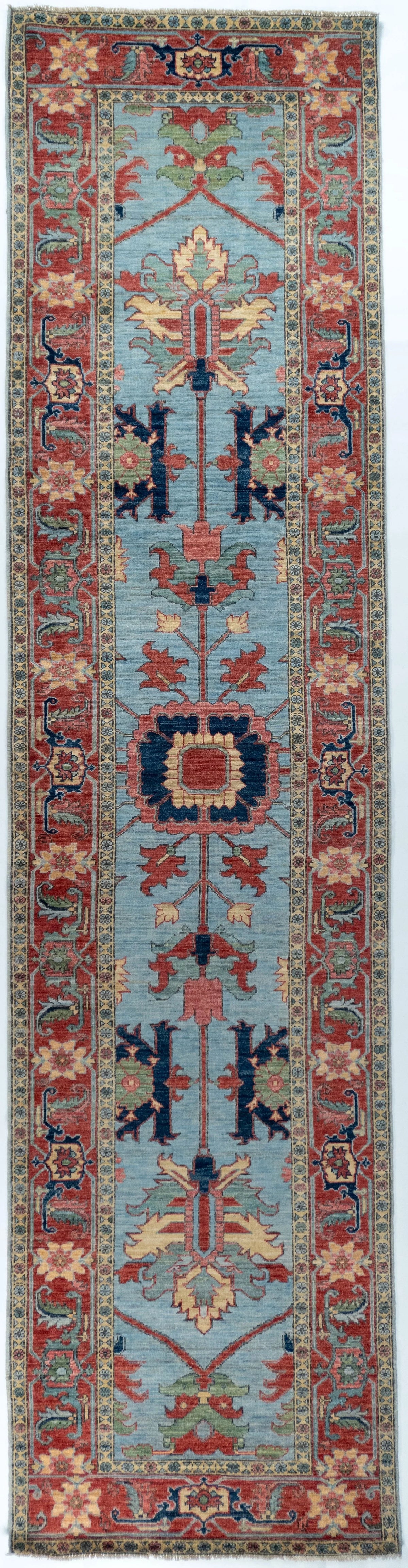 Runner Serapi Afghan Tribal Rug
