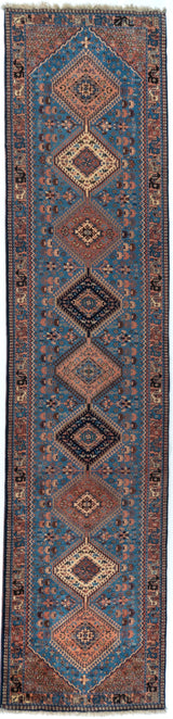 2'9"x12'7" Yalameh, Tribal