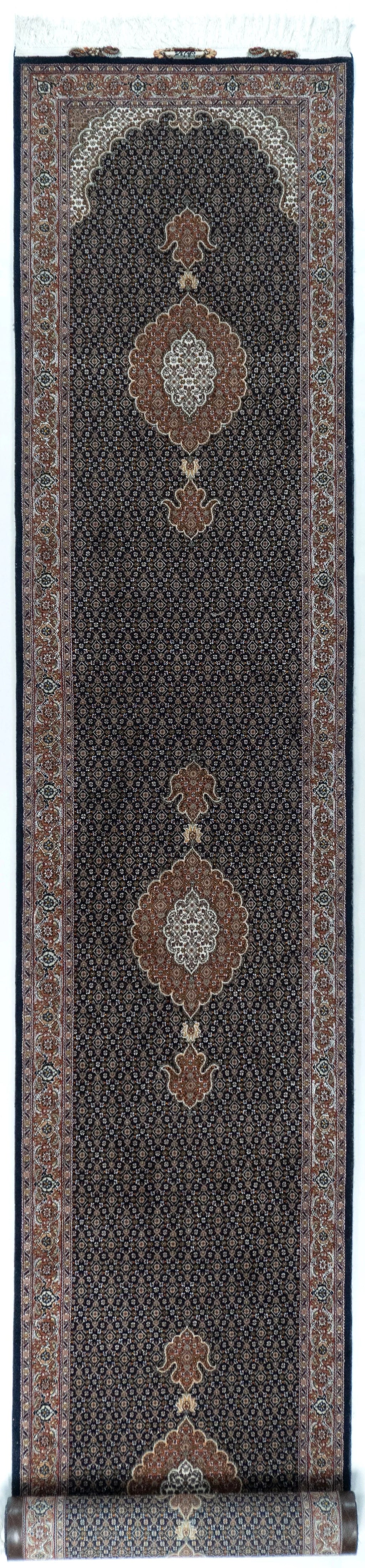 Runner Tabriz Persian Traditional Rug