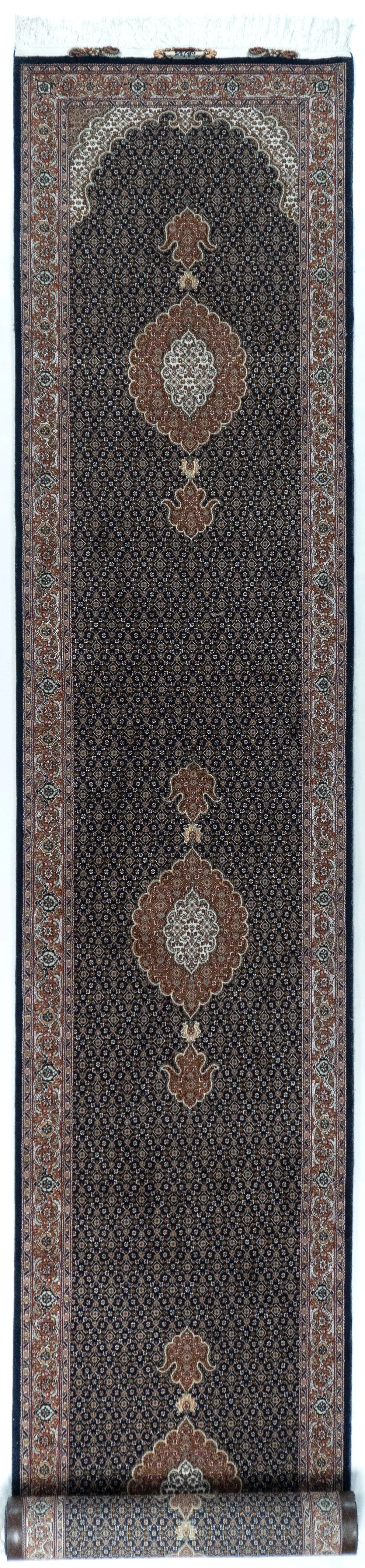 Runner Tabriz Persian Traditional Rug