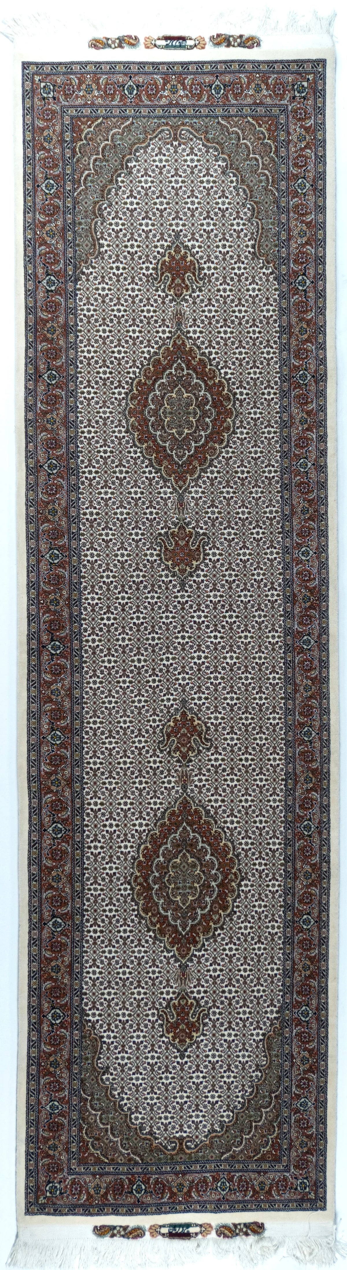 Runner Tabriz Persian Traditional Rug