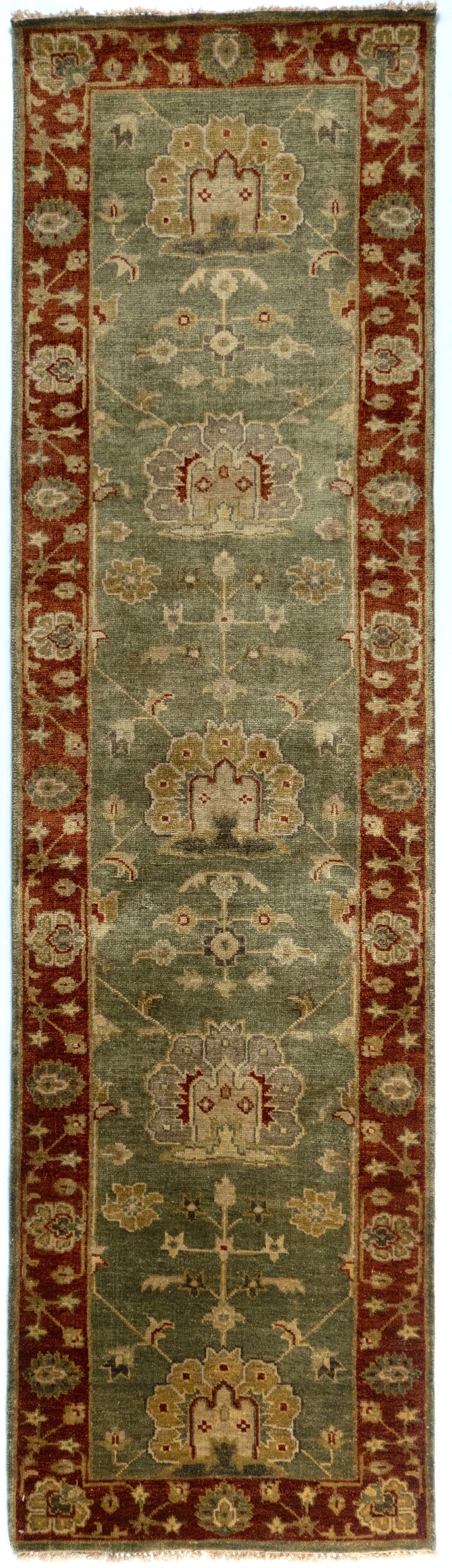 Runner Oushak Indian Traditional Rug