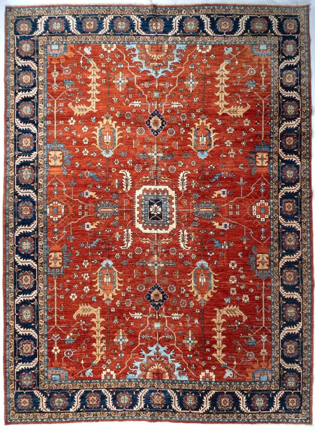 10x14 Bakhshayesh Afghan Tribal Rug