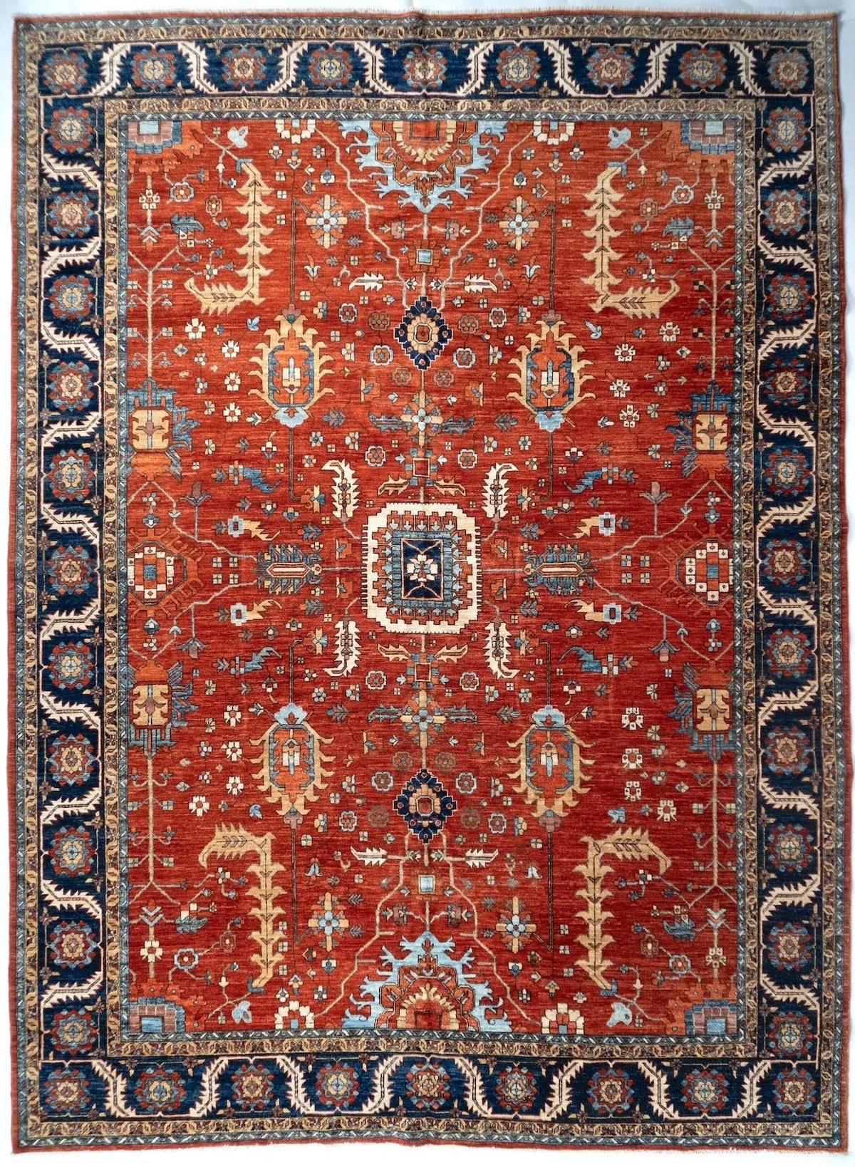 10x14 Bakhshayesh Afghan Tribal Rug