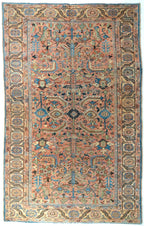 8x10 Bakhsayesh Persian Antique Rug