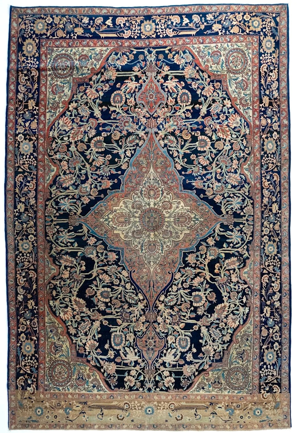 8x10 Farahan Persian Antique Rug