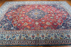 9'4"x12'4" Kashan, Antique