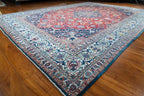 9'4"x12'4" Kashan, Antique