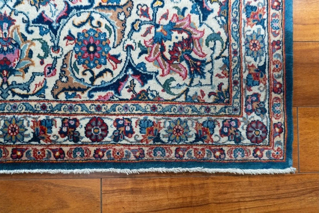 9'4"x12'4" Kashan, Antique