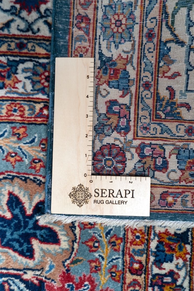 9'4"x12'4" Kashan, Antique