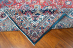 9'4"x12'4" Kashan, Antique