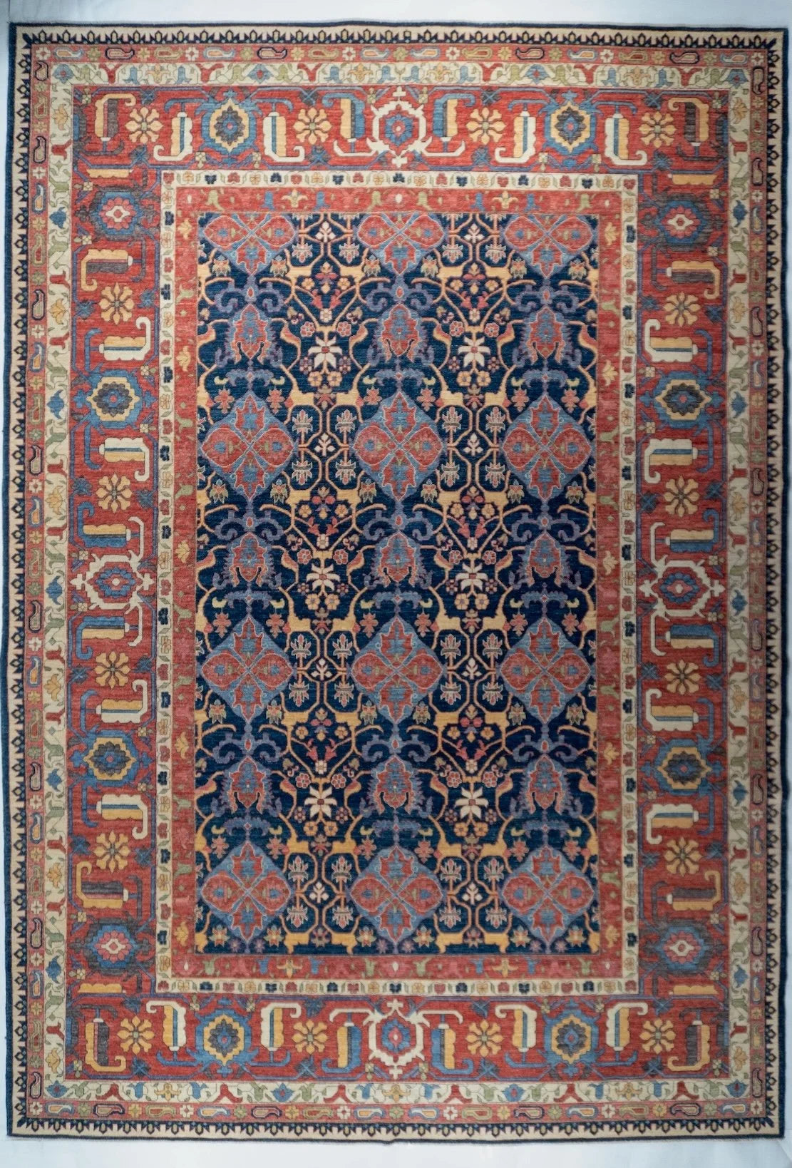 10x14 Bijar Afghan Tribal Rug