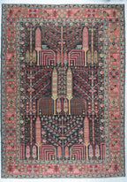 10x14 Bakhshayesh Afghan Tribal Rug