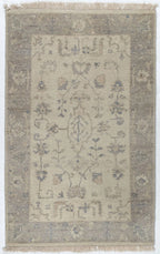 3x5 Oushak Indian Traditional Rug