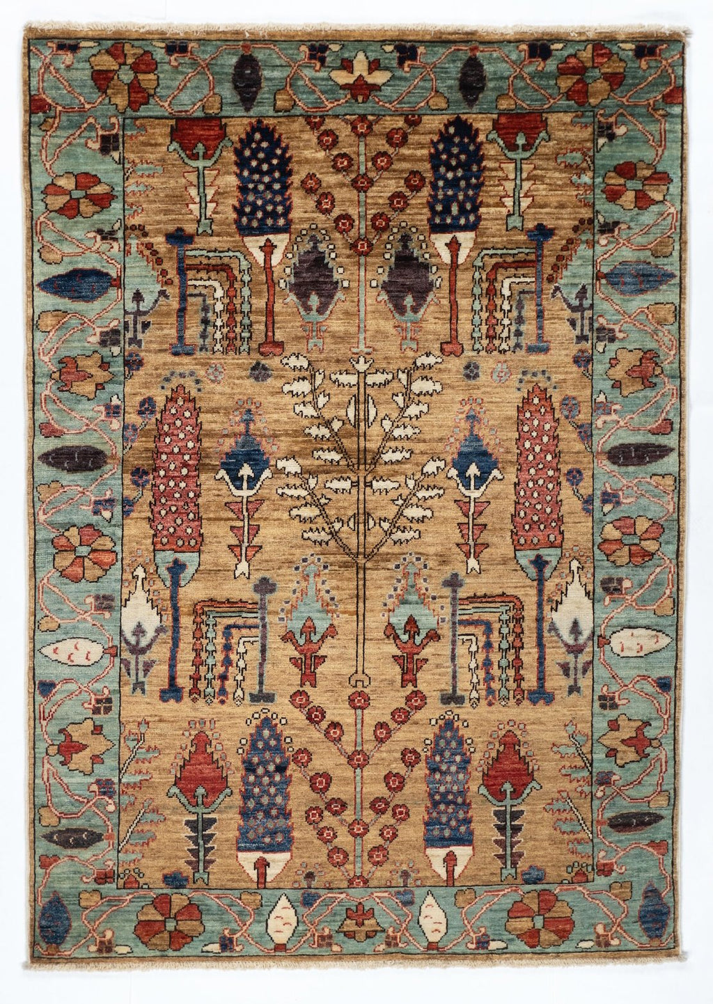 3x5 Bakhshayesh Afghan Tribal Rug