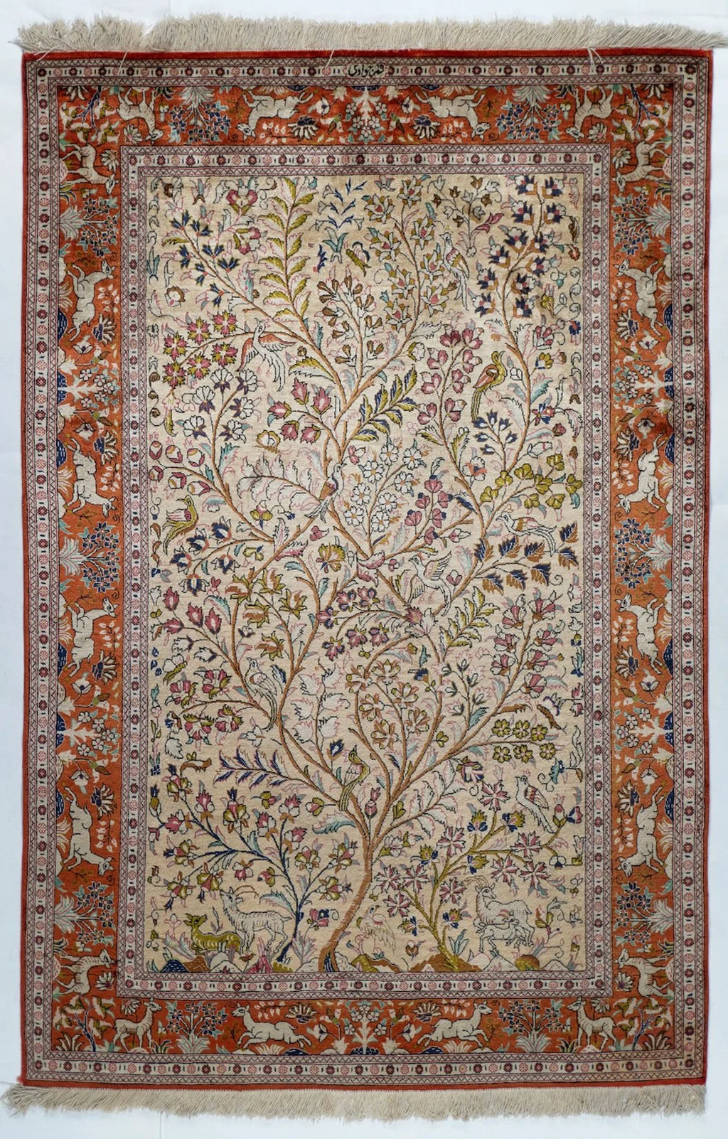 3x5 Qum Persian Traditional Rug