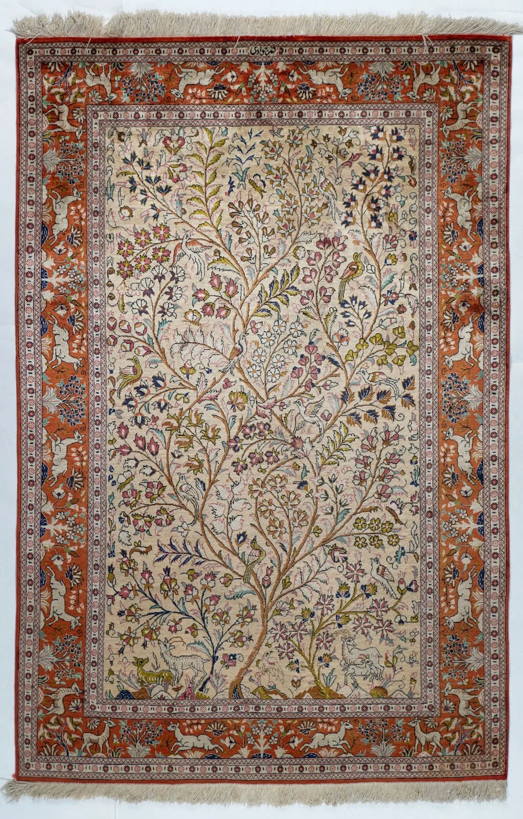 3x5 Qum Persian Traditional Rug