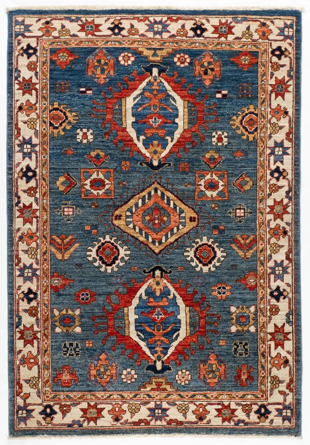 3'4"x4'11" Karajeh, Tribal