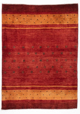 3'6"x4'8" Gabbeh, Tribal