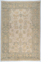 4x6 Karaman Indian Traditional Rug